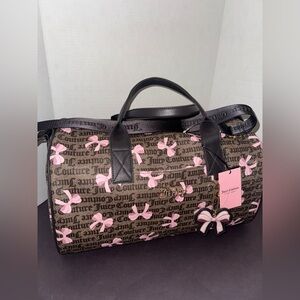 Viral Juicy Couture Simply Sweet Weekender Duffle Bag  BNWT READ description